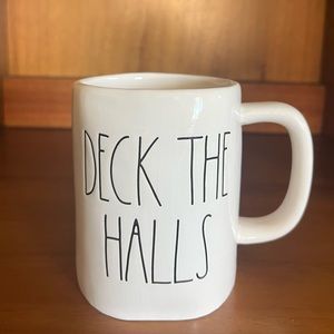 Rae Dunn - "Deck the Halls" Christmas Mug